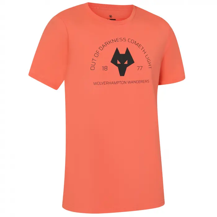 Wolverhampton Wanderers Shirt Store | Word Arch T-Shirt – Orange Collection Wolverhampton Wanderers Official Gear